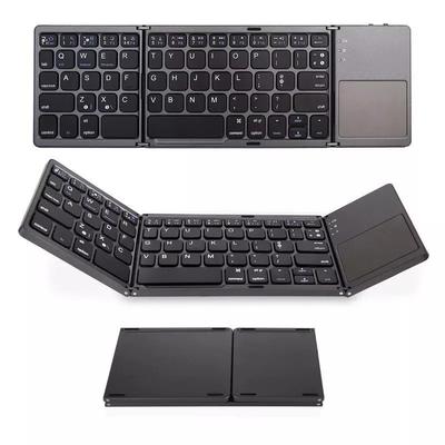 Bi-fold/three Fold Wireless Foldable Keyboard Computer Office Silent Ultra-thin Portable Keyboard 3 Systems Universal