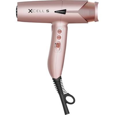 Gamma+ - XCELL S Matt Gold Rose - Ultraleicht mit digitalem Motor und Ionentechnologie Haartrockner 1 ct Damen