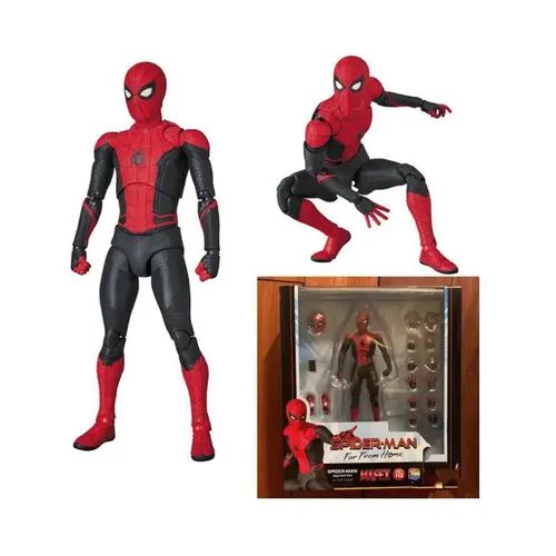 Mafex 113 Wunder Spider-Man bjd Spiderman Superheld weit weg von zu Hause Figur Modell Spielzeug für