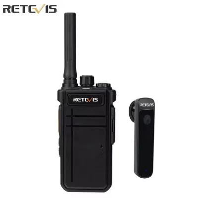 Retevis Walkie Talkie Bluetooth-Kompatibel RB637 PTT PMR446 FRS Zwei-weg Radio Tragbare Radio Walkie-talkies für Hotel Restaurant