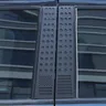 Per Ford Ranger Wildtrak T7 T8 15-21 in lega di alluminio nero Car Windows B-pillar Center Column