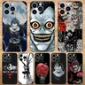 N-Note Ryuk D-Death Comic Phone Case iPhone 15 14 13 12 11 Pro Max Plus Mini X XS Poly