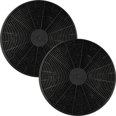 2x Aktivkohlefilter Ersatz für Bomann 256300, kf 561, 256100, KF561 für Dunstabzugshaube - 17,5 cm