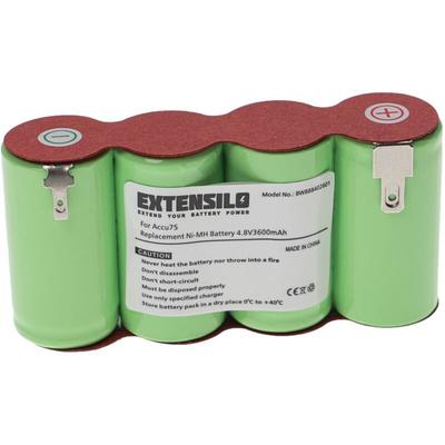 Extensilo - Akku kompatibel mit Gardena Accu75 (8802) Heckenschere Strauchschere Rasenschere Image