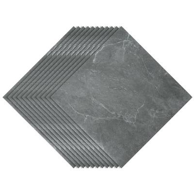 Pvc Bodenbelag - Selbstklebende Fliesen - Betoneffekt - 30 cm x 30 cm x 1,5 mm - Dicke 1,5 mm