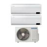 Samsung - windfree avant serie dual split inverter klimagerät 7000+7000 btu mit aj040txj2kg/eu a++