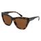 Michael Kors 0MK2211U DUBAI Damen-Sonnenbrille Vollrand Cateye Kunststoff-Gestell, braun
