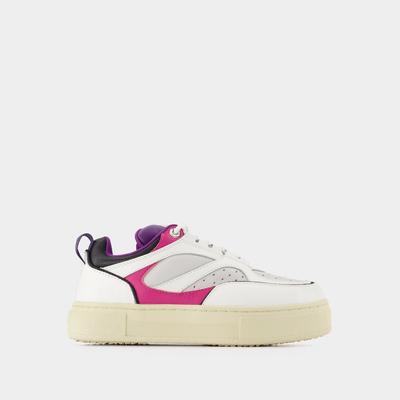 Sidney Sneakers aus weißem Leder Image