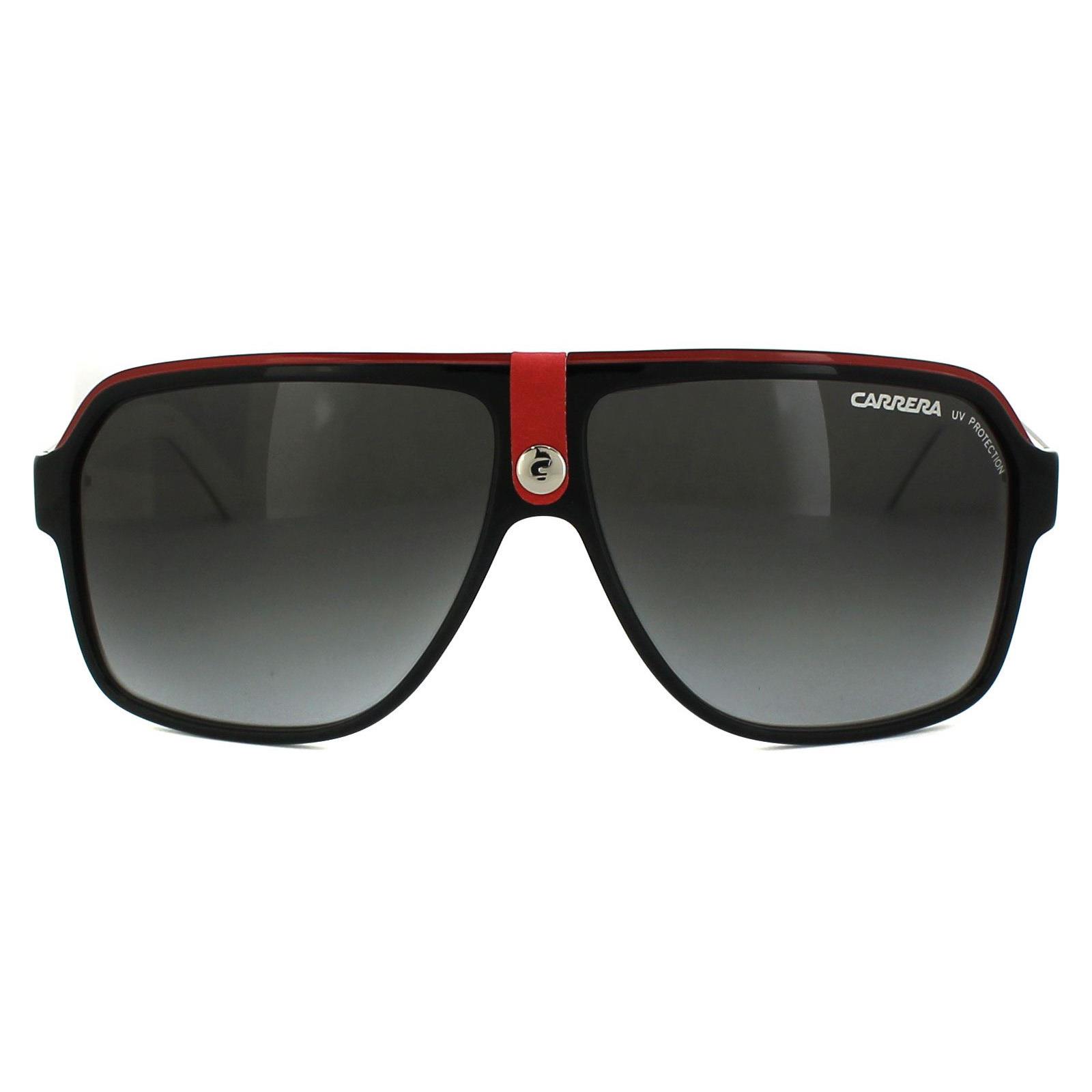 Carrera Sonnenbrille Carrera 33 8V4 PT Schwarz-Weiß Schwarz Gradient Image