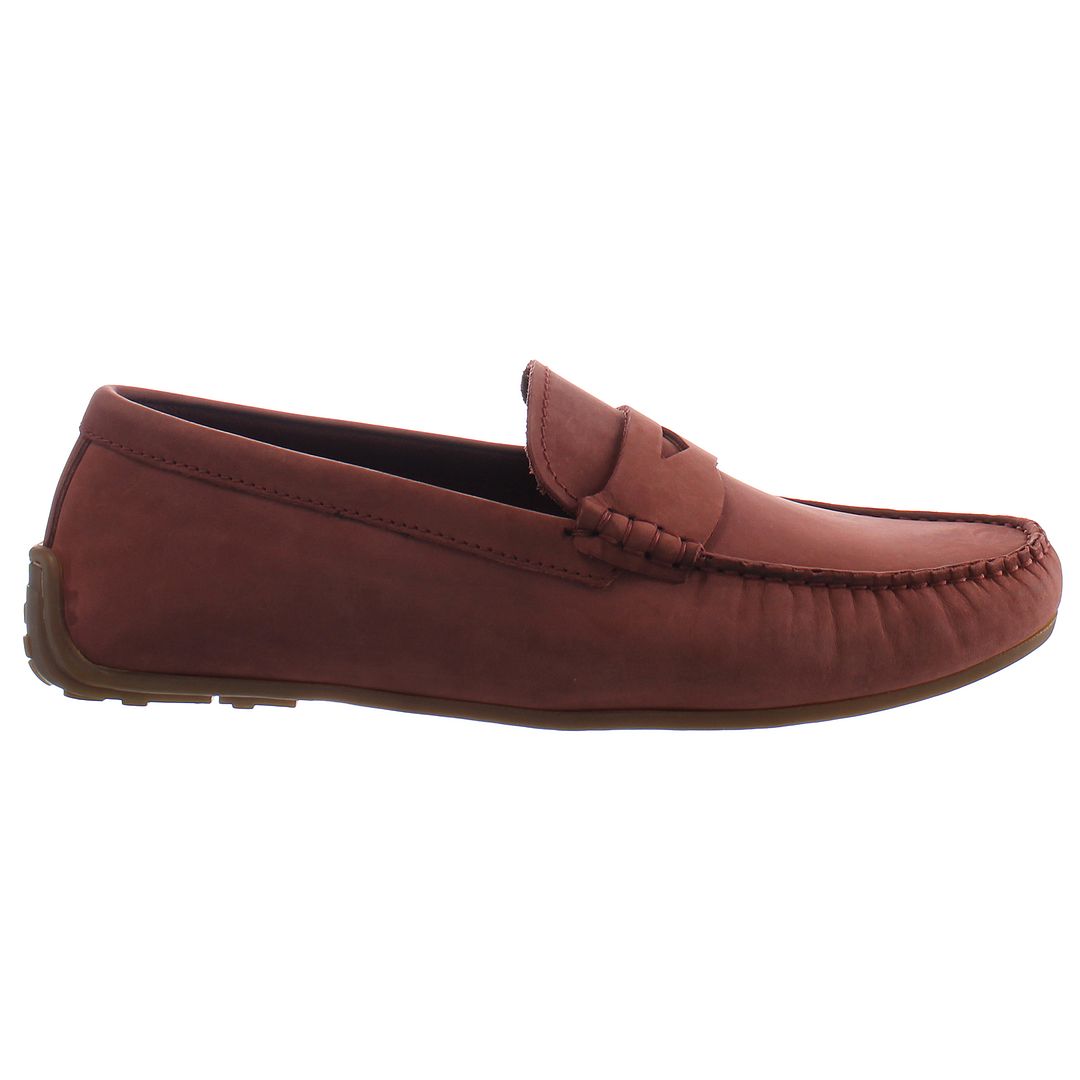 Clarks Reazor Penny Mens Red Schuhe