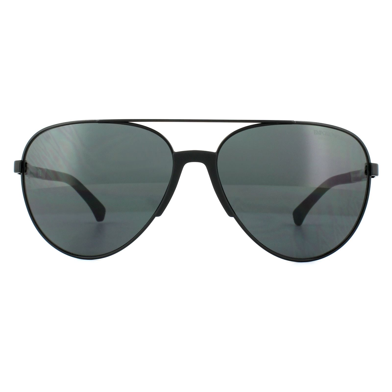 Emporio Armani Sonnenbrille 2059 320387 Matt Schwarz Grau Image