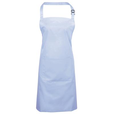 Premier Ladies/Womens Colours Bip Schürze mit Tasche (hellblau) Image
