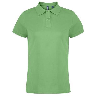 Asquith & Fox - Unifarbenes Poloshirt - Damen (Limettengrün) Image