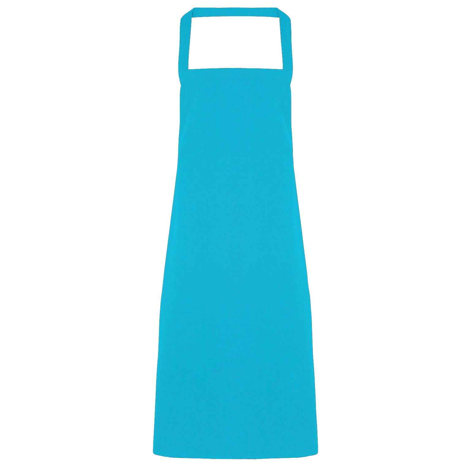 Premier Ladies/Womens Slim Apron (ohne Tasche) (2er-Pack) (Türkis)