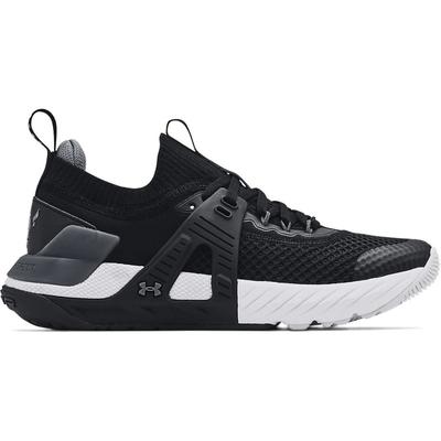 Under Armor Project Rock 4 GS Kids Schwarze Trainer Image
