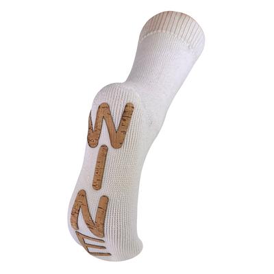 Damen dicke thermische Fleece gefüttert Neuheit Wein weich Slipper Socken Image