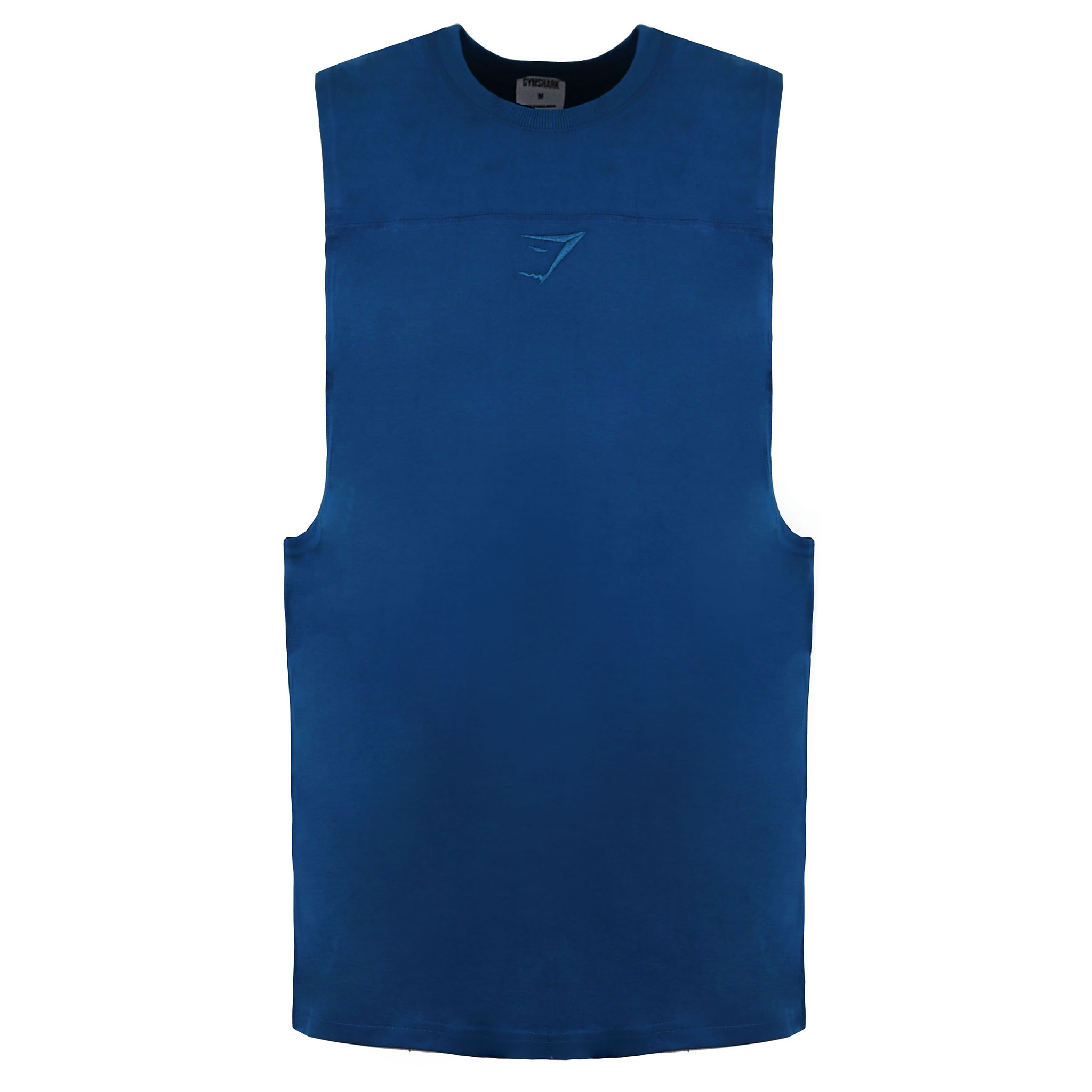 Gymshark Compound Drop Mens Blue Tank Top Image
