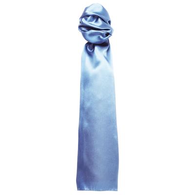 Premier Scarf - Schlichter Business-Schal für Damen/Damen (Mittelblau) Image