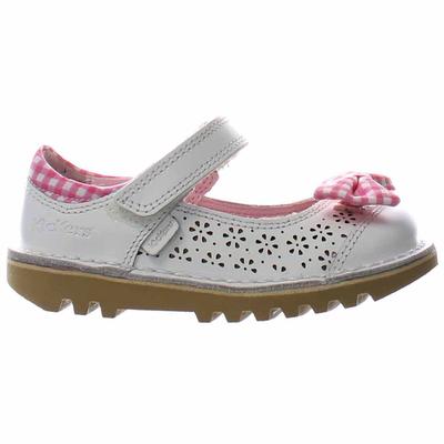 Kicker Kick Bowtie 2 Kinder weiße Schuhe Image