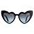 Saint Laurent Cat Eye Damen Schwarz Blau Gradient Sonnenbrille