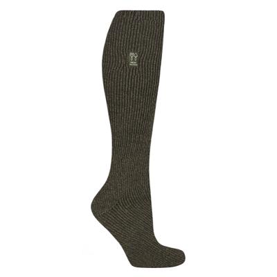 Herren lange Gartenarbeit Socken | Wärmehalter | Thermische & atmungsaktive Outdoor-Kniestrümpfe - Waldgrün Image