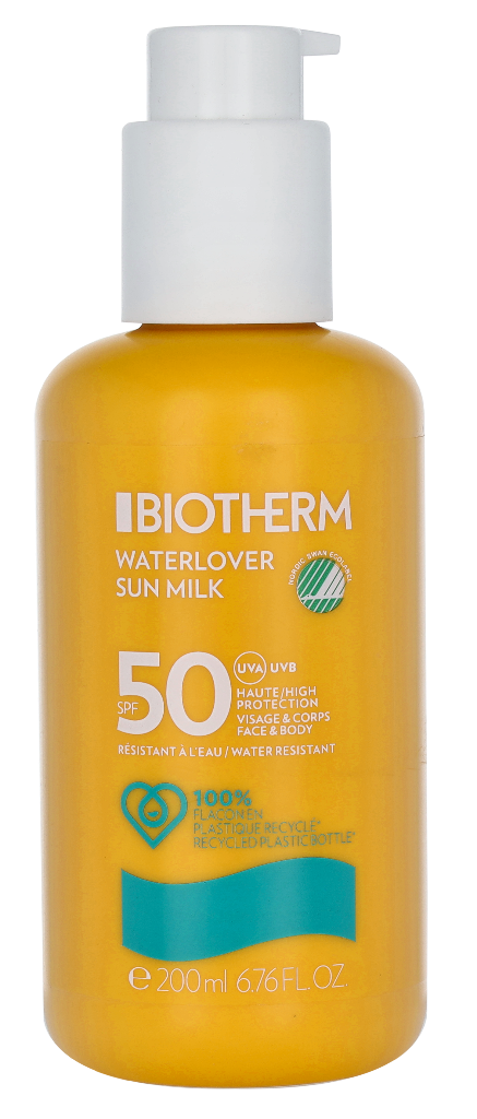 Biotherm Waterlover Sonnenmilch mit Pumpe SPF50 200 ml Image