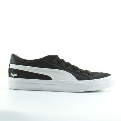 Puma Capri Black Canvas Herren Schnürungstrainer 369246 01 Image