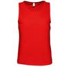 SOLS Herren Justin ärmelloses Tank / Vest Top (Rot)