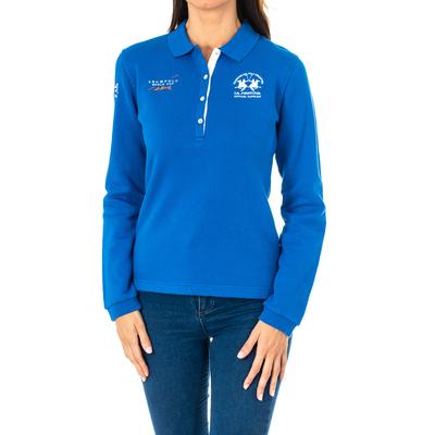 Langärmeliges Damen-Poloshirt mit Reverskragen 2WPH37