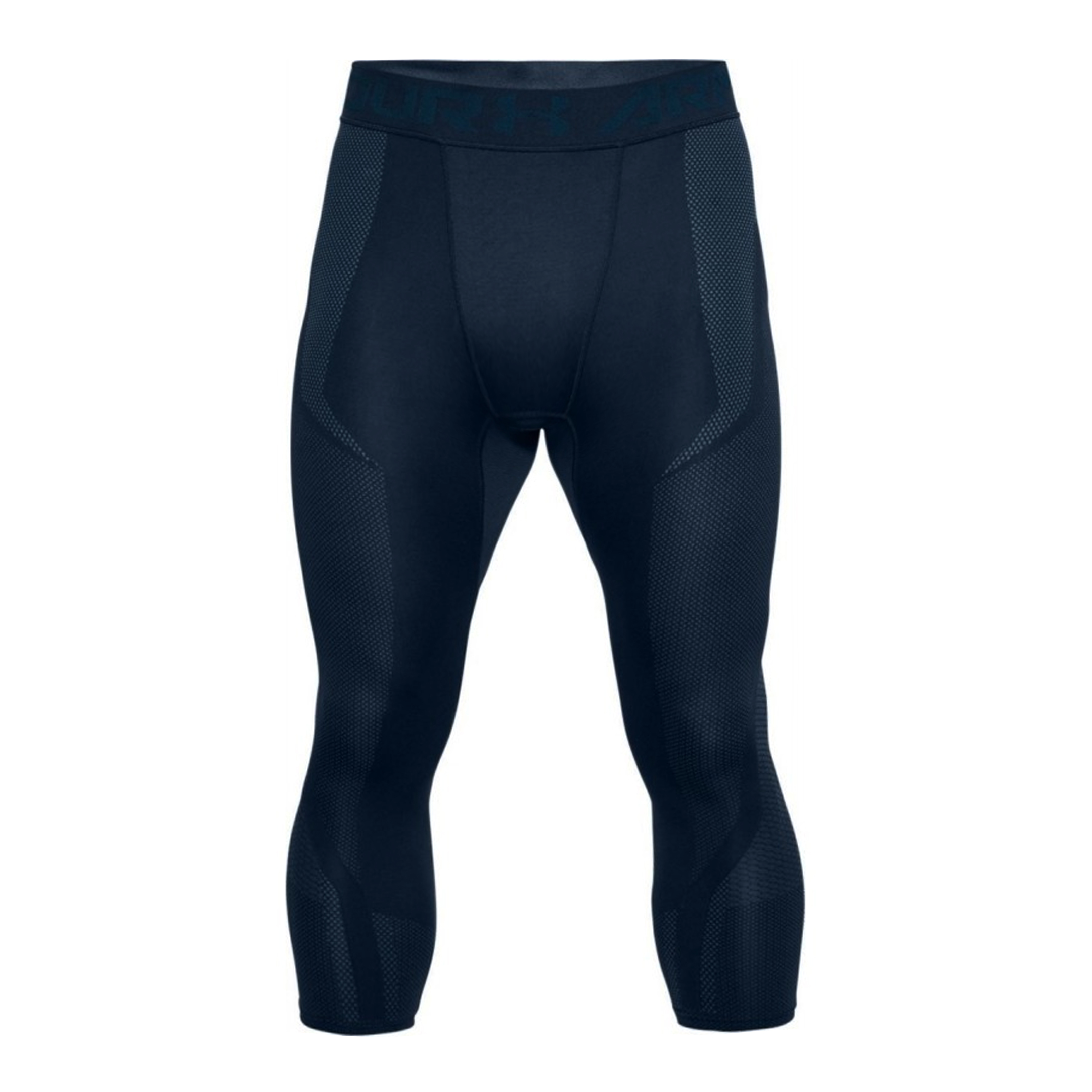 Under Armour Herren Threadborne nahtlos eng geschnittene Leggings Marine 1306391 408 Image