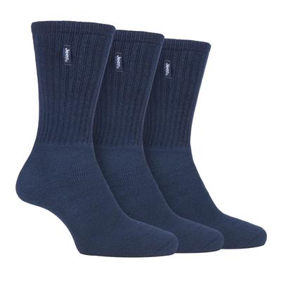 JEEP - 3 Paar Herren Vintage Baumwolle gepolstert Socken für Wanderschuhe Image