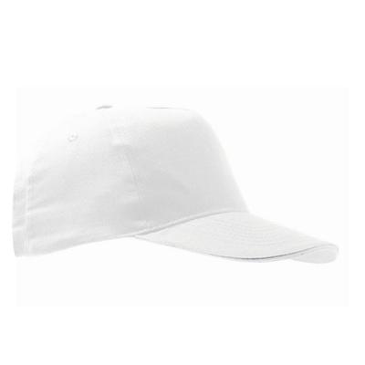 SOLS Unisex Sunny 5 Panel Baseballkappe (Weiß) Image