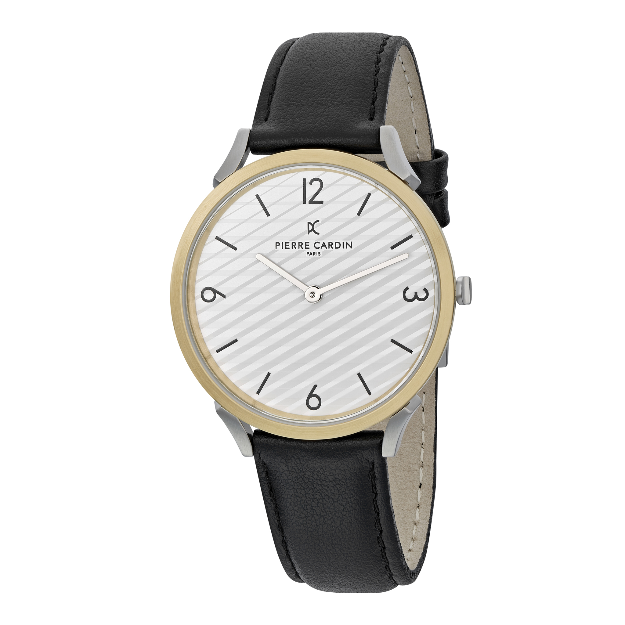 Pierre Cardin Pigalle Stripes Schwarz Herren Armbanduhr CPI.2015 Image