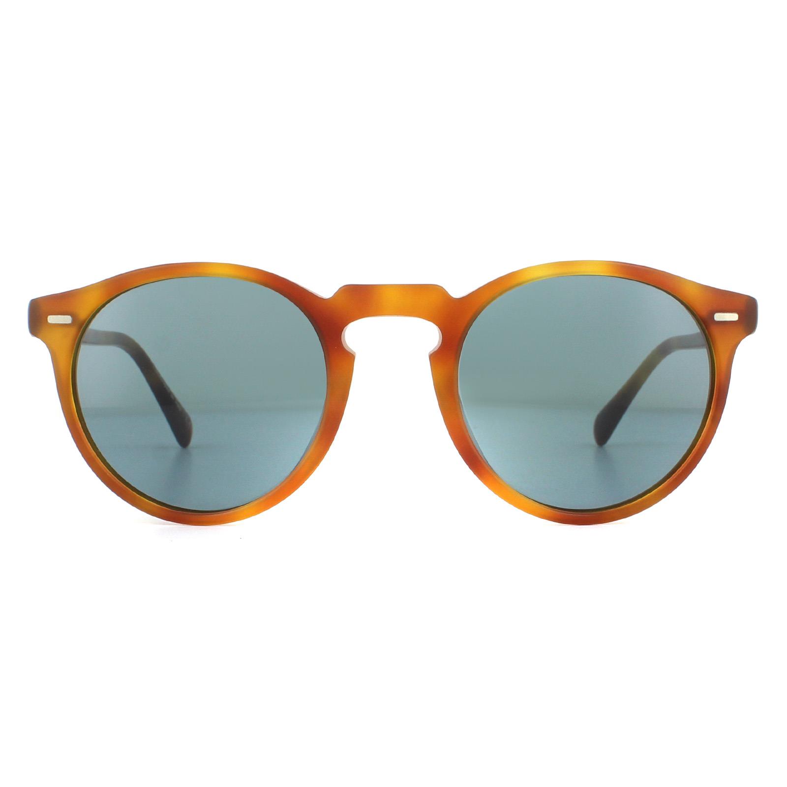 Oliver Peoples Sonnenbrille Gregory Peck OV5217S 1483R8 Semi Matte LBR Indigo Photochromatisch Image