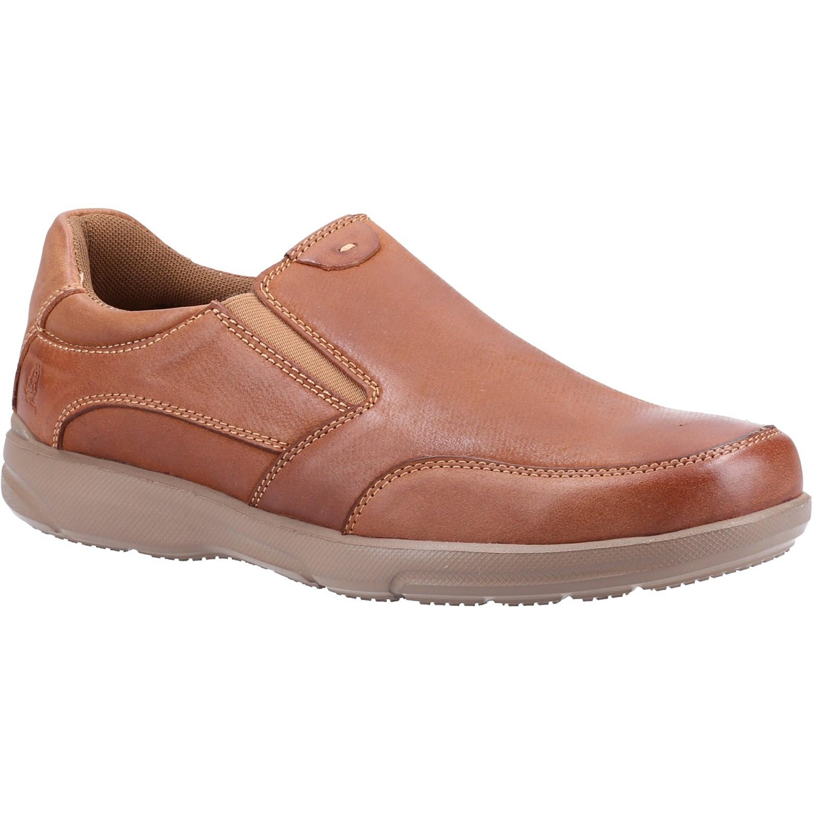 Hush Puppies Herren Aaron Slip On Lederschuh (kastanienbraun)