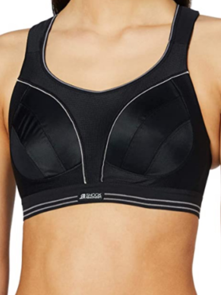Stoßdämpfer Womens Black Sports BH Image
