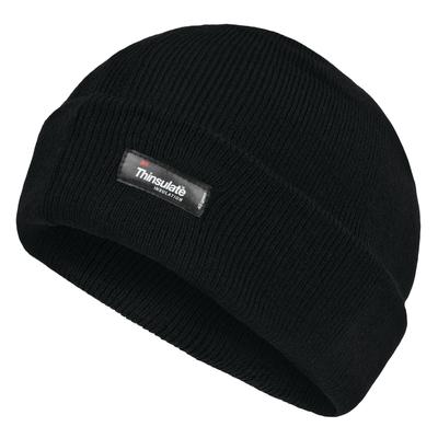 Regatta Herren Thinsulate Thermal Wintermütze (Schwarz) Image