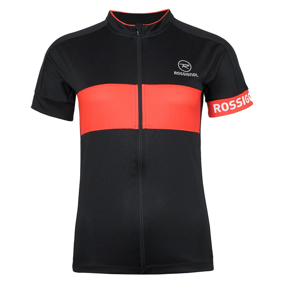Rossignol Jersey Mens Black/Red Cycling Top Image
