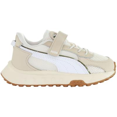 Puma Wild Rider Futurism AC Kinder von weißen Trainern Image