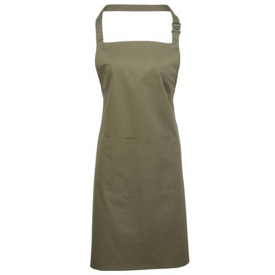 Premier Ladies/Womens Colours Bip Schürze mit Tasche (Olive) Image