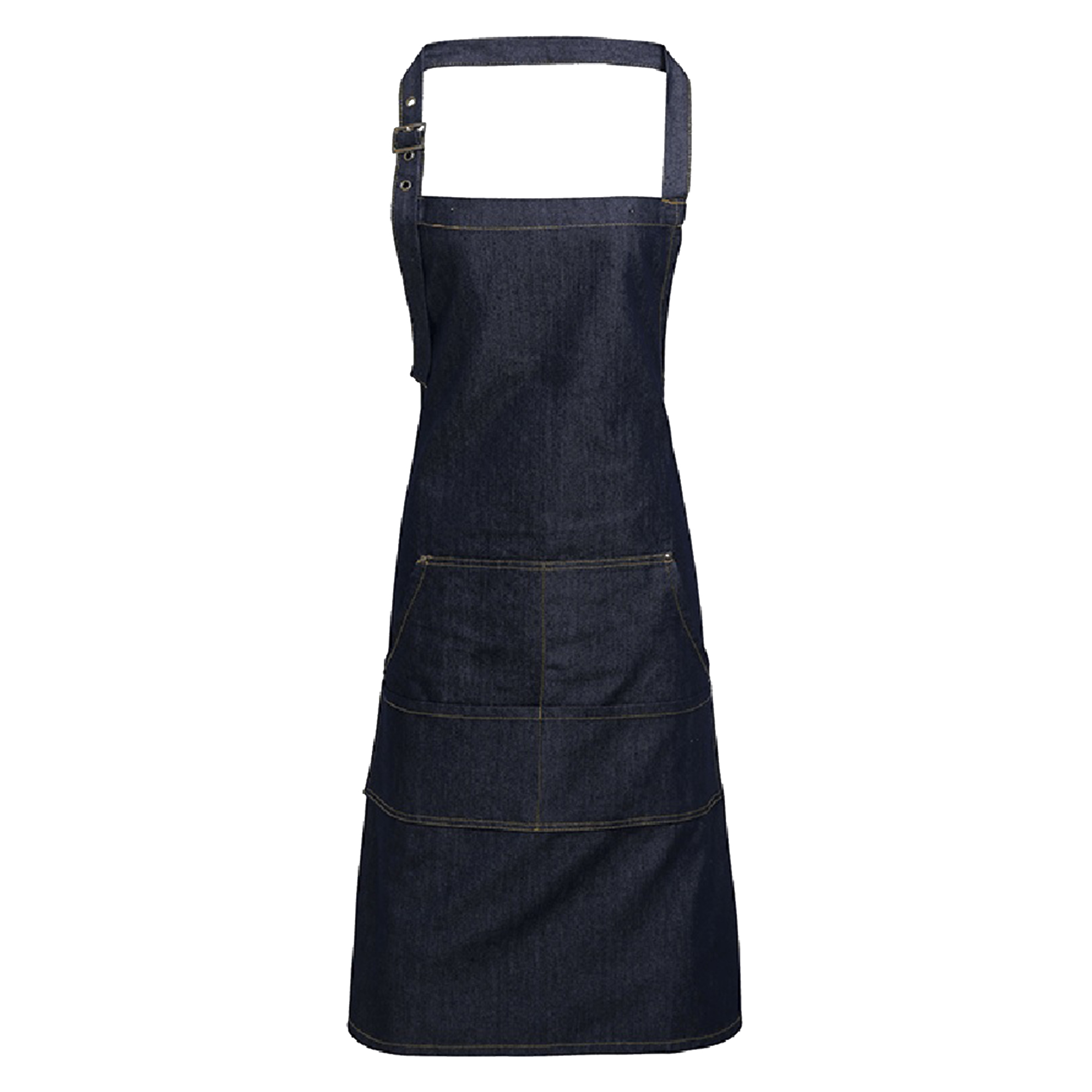 Premier Jeans Stitch Bib Apron (2er-Pack) (Indigo Denim) Image
