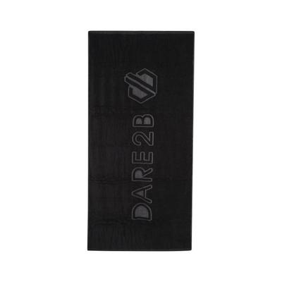 Dare 2B Unisex Adult Logo Gym Towel (Schwarz)