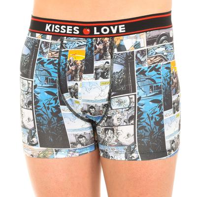 Atmungsaktive Herren-Boxershorts Comic Modell KL10009 Image