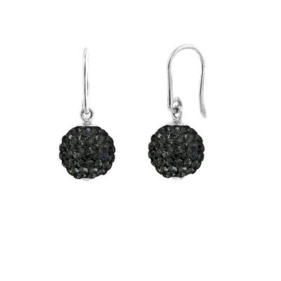 DIADEMA - Ohrringe Black Night - Kristall Schwarz - Kollektion Crystal Pearl