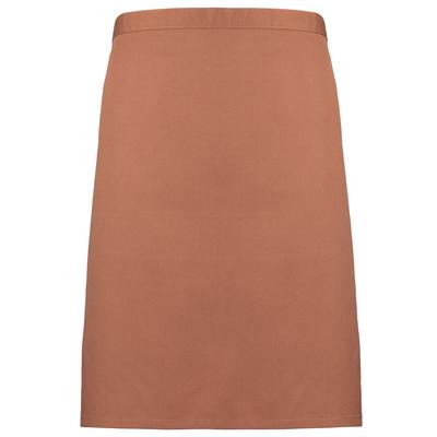 Premier Ladies/Womens Mid-Length Apron (2er-Pack) (Kastanie) Image