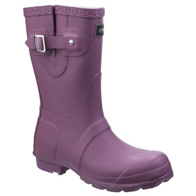 Cotswold Womens/Ladies Windsor Short Waterproof Pull On Wellington Boots (Violett)