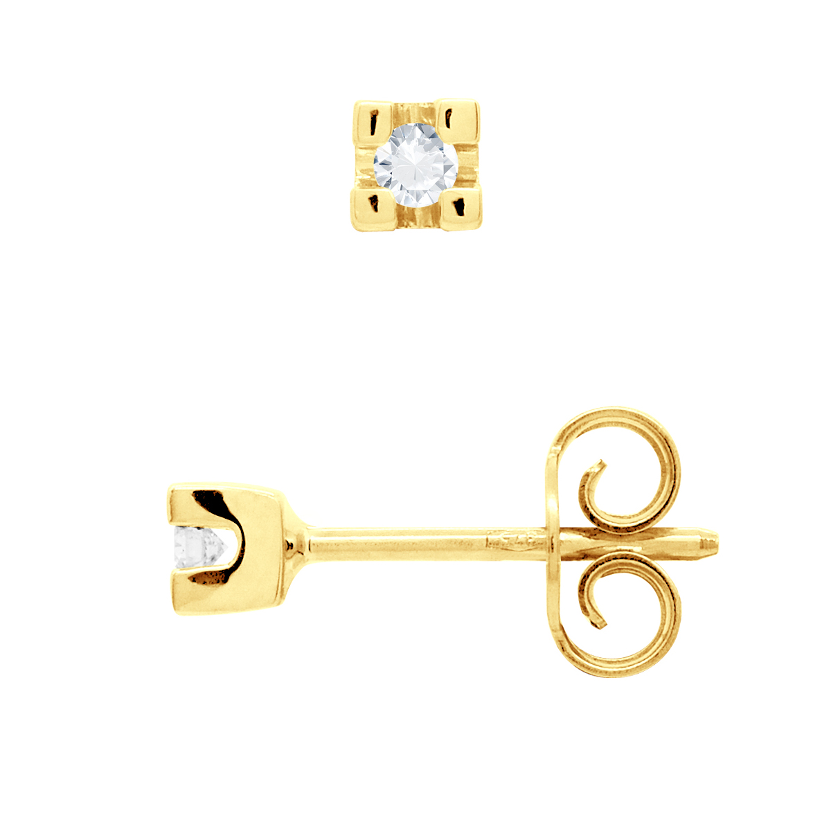 DIADEMA - Ohrringe - Diamanten- Gelbgold Image