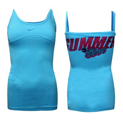 Nike Summer Forever Girls Tanp Top Casual Weste Blau 422970 440