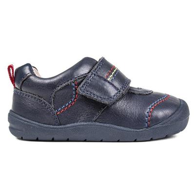 Start-Rite First Zak Leder Baby Schuhe - Marine