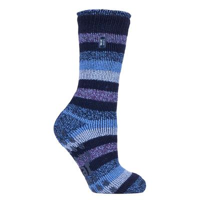 HEAT HOLDERS - Rutschfeste Damen-Thermo-Slipper-Socken mit Griffen Image